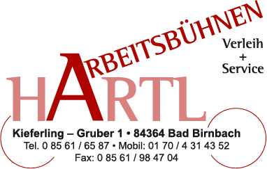 Hartl Arbeitsbühnen Logo